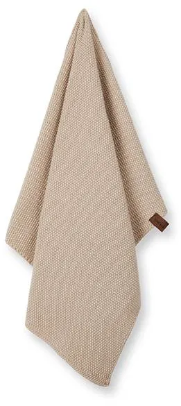 Humdakin knitted kitchen towel - Light Stone