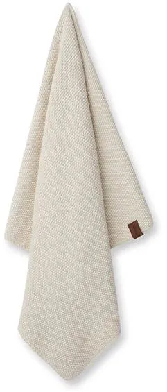 Humdakin knitted kitchen towel - Shell