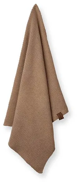 Humdakin knitted kitchen towel - Latte